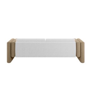 Lisola Sofa White Khaki